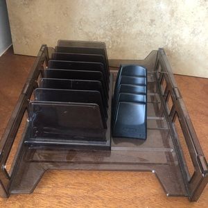 3pc Desk filing/organizing set